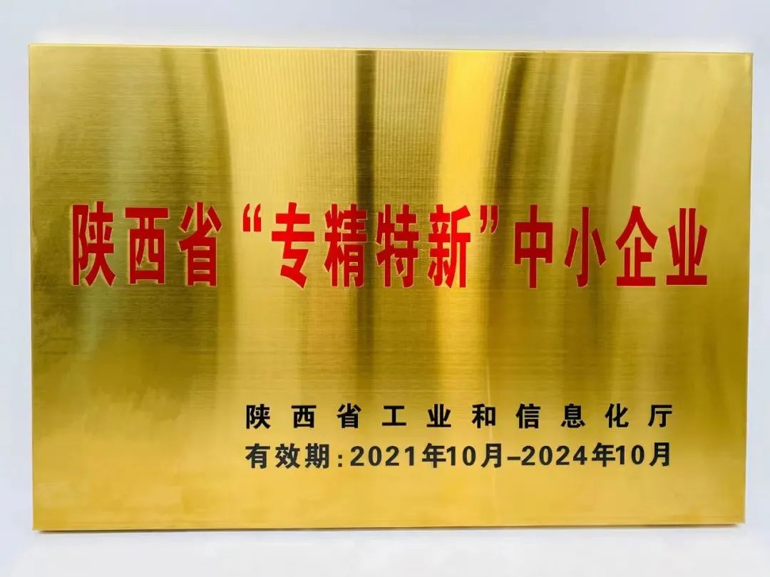 陕西省“专精特新”中小企业